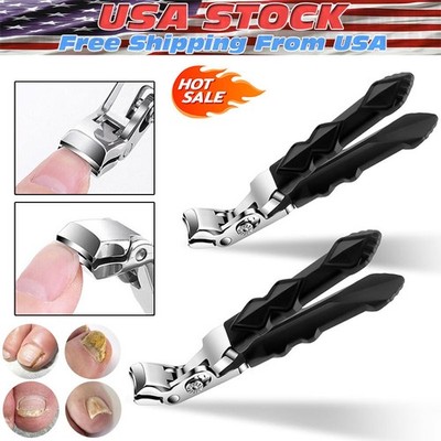 Extra Large Toe Nail Clippers For Thick Nails Heavy Duty Stainless Professional