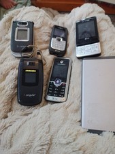 VINTAGE CELL PHONE LOT OF 5  NOKIA LG SAMSUNG  FLIP  TOUCH PHONES  UNTESTED