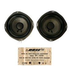 Set Of 2 Oem Bose 901 Speaker Series 1 2 Replacement Drivers USA