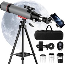 Telescope for Adults High Powered - 90mm Aperture 600mm Refractor Telescope