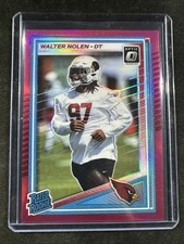 2025 Panini Donruss Optic - Rated Rookie Walter Nolen #276 Pink Prizm (RC)