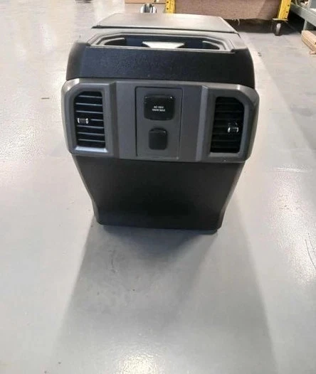 2015-2016 Ford F150 Front Floor Center Console Assembly Without Shifter Black Foto 3 de 4