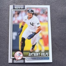 2026 Topps Series 1⭐75th Anniversary⭐Player Number Variation #308 Anthony Volpe…