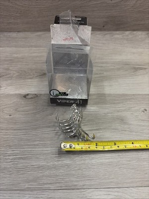 BKK VIPER-41 Treble Hook | 5/0 5-Pack Saltwater Corrosion Resistant Tin Coating