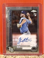 2025 Topps Chrome - Rookie Autographs Justin Sterner #RA-JST (AU, RC)