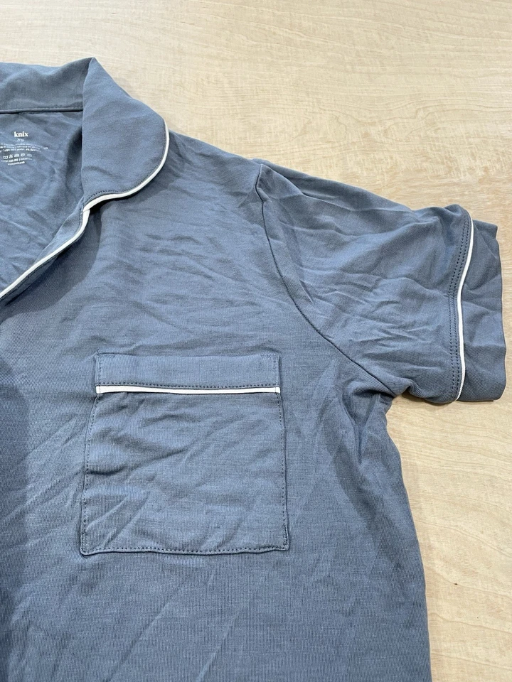 Knix Modal Soft Short Sleeve Pajama Top Size Large Smokeshow NWT - Image 2 of 4