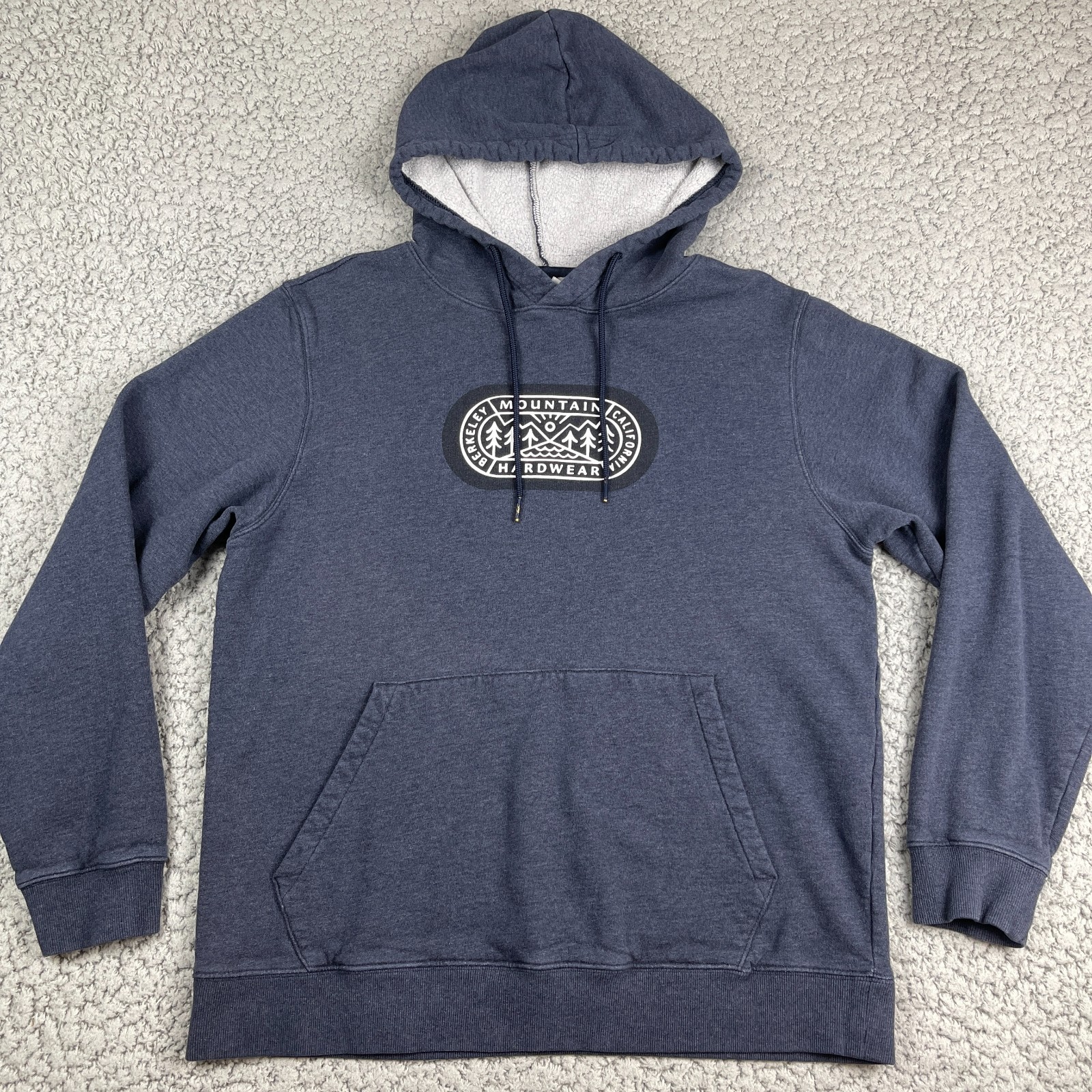 Mountain Hardware Hoodie Large Gray Sweatshirt Ho… - image 1