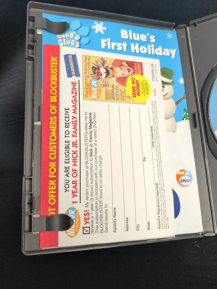 Blue's Clues: Blue's First Holiday (DVD, 2003) - Image 4 of 4