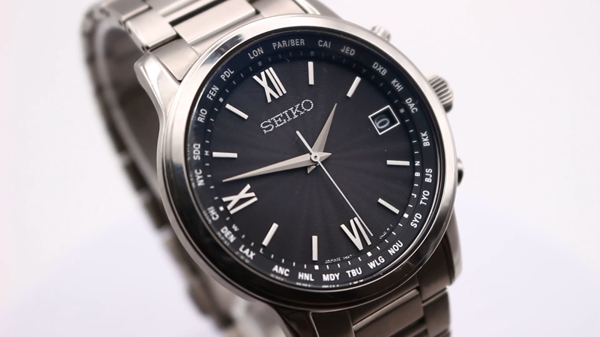 SEIKO セイコー ブライツ 腕時計　7B27-0AE0 SEIKO BRIGHTZ 7B27-0AE0 Radio Solar Titanium Sapphire Japan