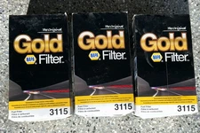 NAPA Gold Fuel Filter 3115 (Wix 33115) Sealed New Old Stock