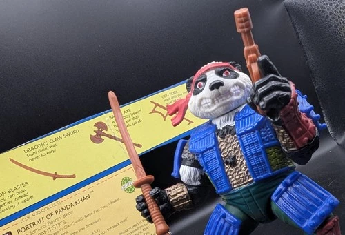 TMNT Panda Khan 1990 Complete Vintage Original
