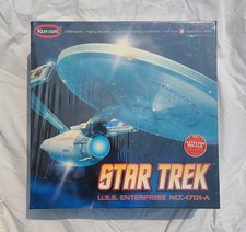 Star Trek USS Enterprise 1701-A Refit w/ Aztec Decals 1/350 Model Kit New Sealed
