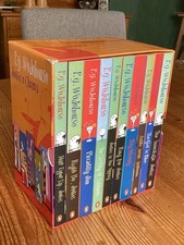 P.G. WODEHOUSE JEEVES 'N' CHUMS 10 PAPERBACK BOOK BOX SET