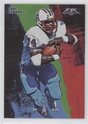 2015 Topps Fire Green 192/199 Earl Campbell #48 HOF 9bi
