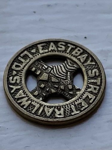 California East Bay Railways Token, Oakland, California 1930’s - product listing photo