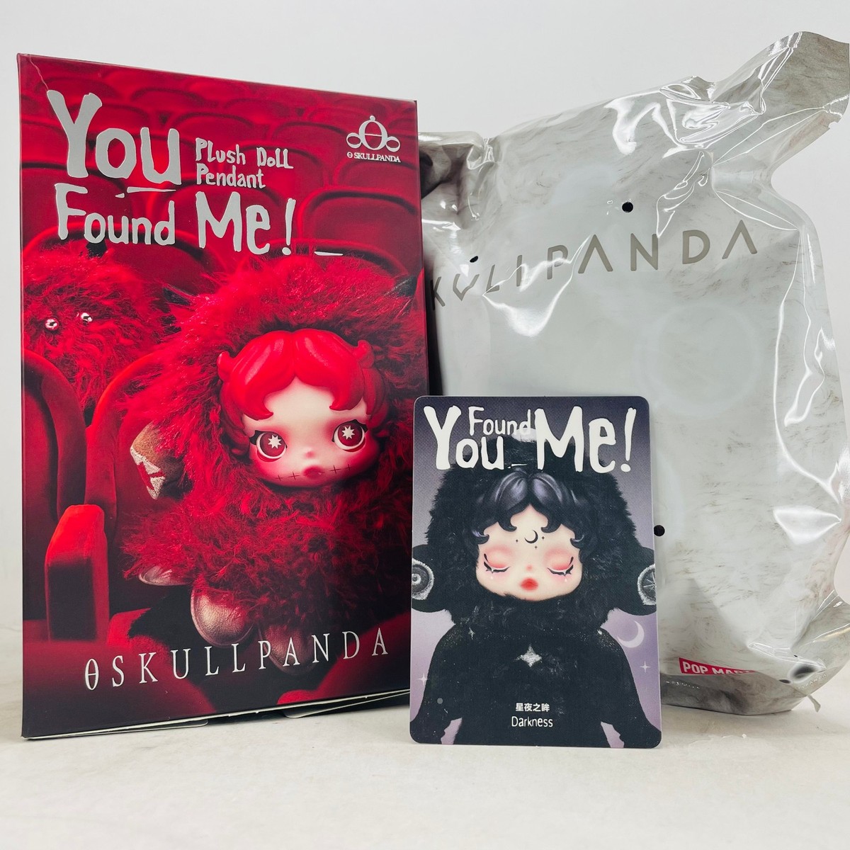 SKULLPANDA XG & You Found me Darknessセット SKULLPANDA You Found Me! Series - Darkness