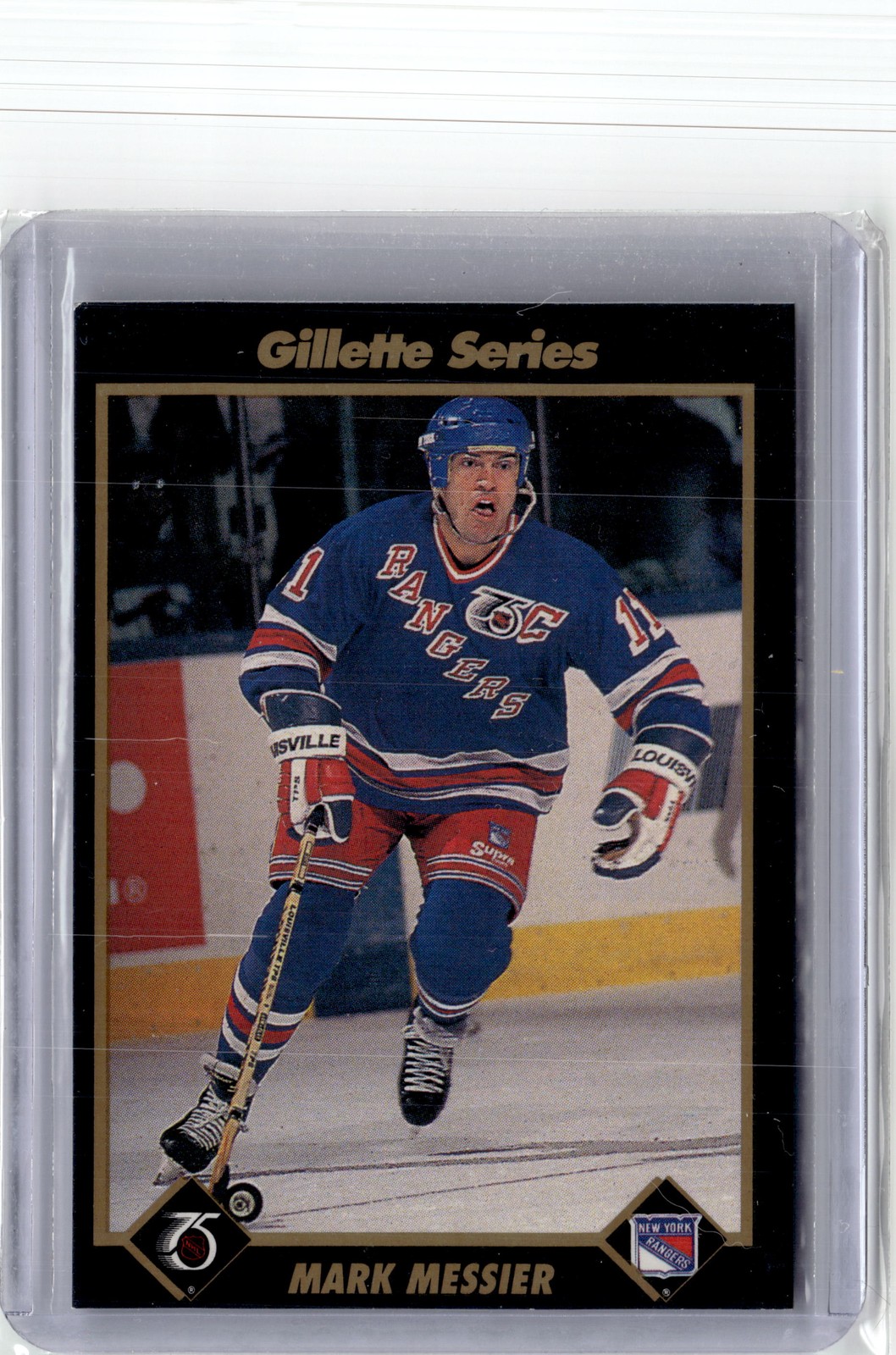 1991-92 Gillette Series #31 Mark Messier