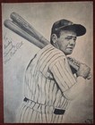 Mrs. Babe Ruth PSA DNA Signed 9x12 Vintage Photo Autograph Y