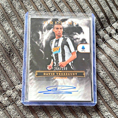Panini Chronicles 2022-23 Origins Autographs David Trezeguet Juventus OA-DT /299