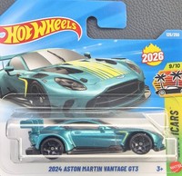 Hot Wheels - 2024 Aston Martin Vantage Amr GT3 Evo - Exoticars 2026 JJH55 - Neu!