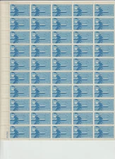 Scott #C49, 6c Air Force Anniversary Airmail Mint sheet of 50 MNH