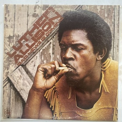 LUTHER ALLISON  Bad News Is Coming  Gordy/Motown blues USA 1972 VG+ vinyl