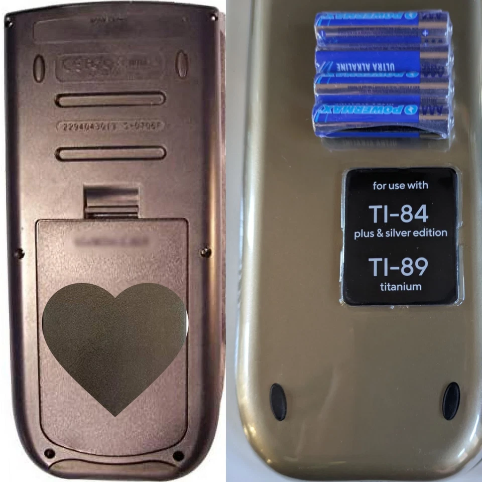 Texas Instruments TI-84 Plus Graphing Calculator W/new batteries+cover - Image 4 of 4