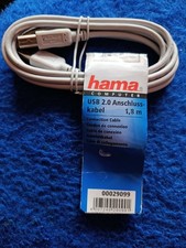Hama USB-Kabel 1,8m (Typ A - Typ B Stecker)