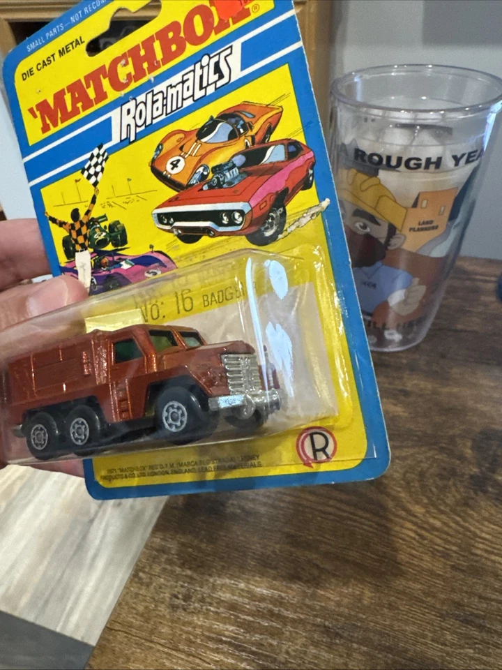 Matchbox Superfast Rolamatics Badger - LINDO - Não. Blister 16 - Vintage 1971 - Imagem 4 de 4