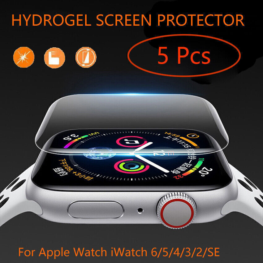 iWatch Screen Protector Protective Hydrogel For Apple Watch 7 6 5 4 3