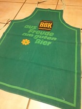 Schürze Grillschürze grün BBK Bayerische Brauerei Kaiserslautern  60er 70er 
