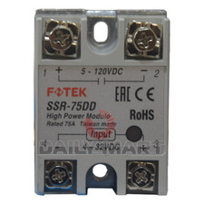 New In Box FOTEK SSR-75DD Solid State Relay