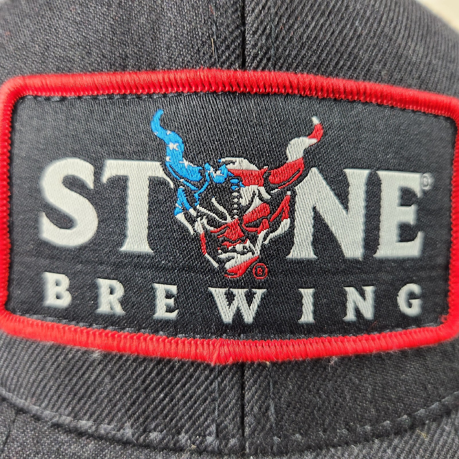 Satanic Beer Hat SATAN DEVIL HELL snapback Stone … - image 3
