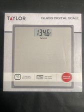 Taylor Digital Weight Scale 400lb Weight Limit Taylor 7558