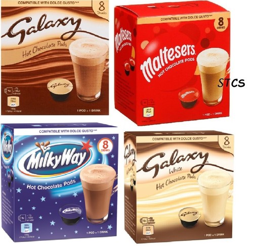 Galaxy Horlicks Maltesers MilkyWay Hot 