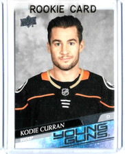 Kodie Curran Anaheim Ducks 2020-21 Upper Deck Extended Young Guns Rookie #708