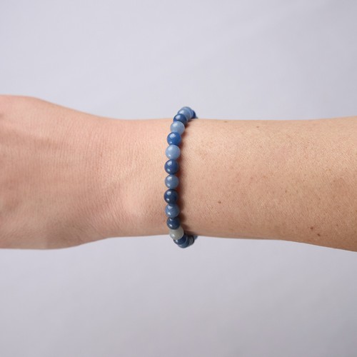 Edelstein Armband - 6mm Kugel-Armband Naturstein - Perlenarmband - viele Farben - Bild 21 von 97