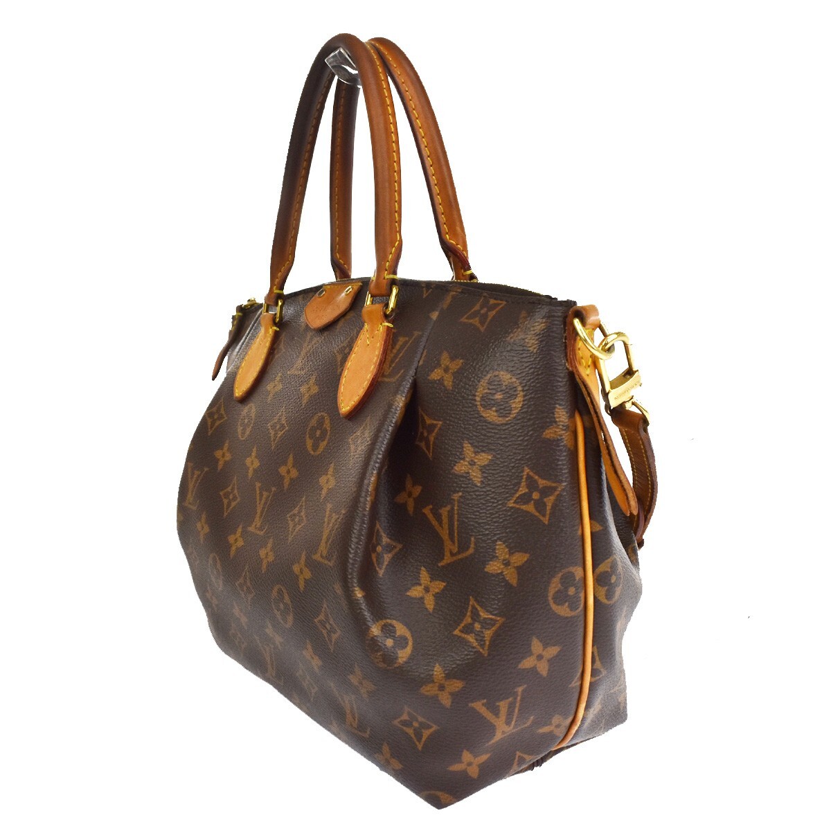 LOUIS VUITTON Turenne PM 2Way Hand Bag Monogram Leather LOUIS VUITTON Turenne PM 2Way Hand Bag Monogram Leather