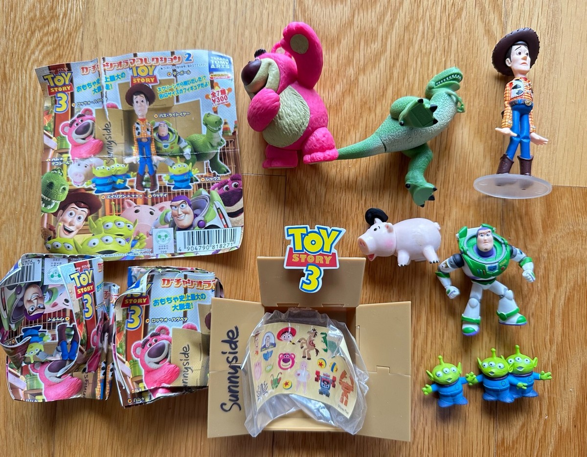 Set of 7 Takara Tomy Arts Disney Toy Story 3 figure Buzz Hamm