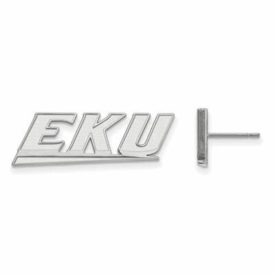 Sterling Silber Eastern Kentucky E-K-U kleine Ohrstecker