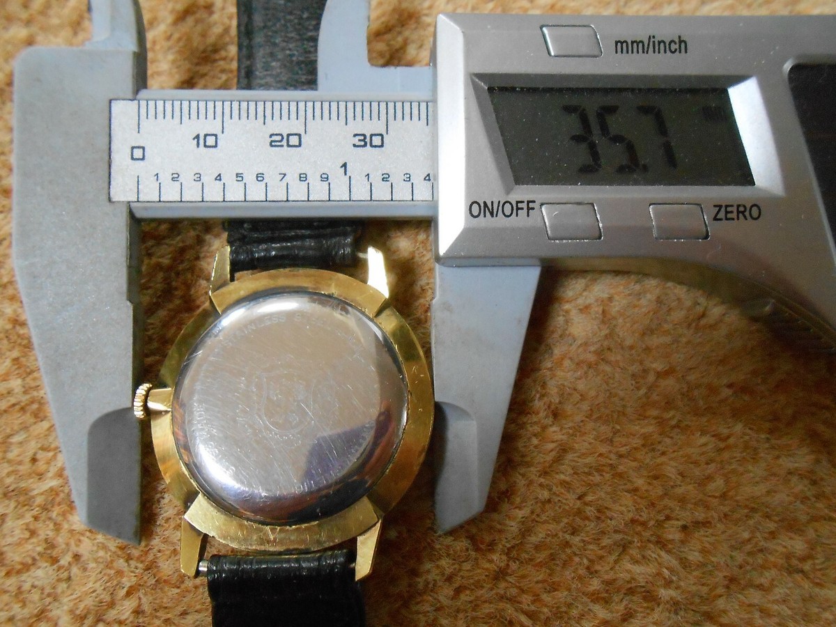 Emperor ラグジュアリーウォッチ Swiss Emperor Gold Plated 17 Jewel Watch with sub seconds dial on