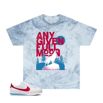 white tees and nike cortez