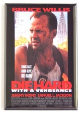 Die Hard with a Vengeance FRIDGE MAGNET movie poster