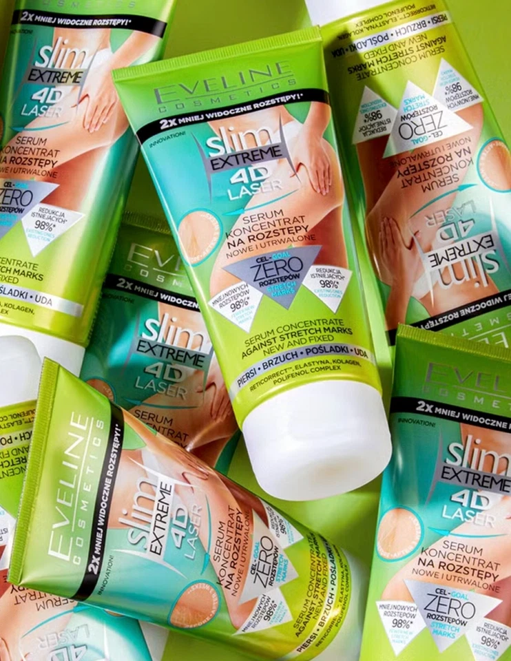 Eveline Slim Extreme 4D Laser Concentrate Serum for Stretch Marks (150 ml) - Image 2 of 4