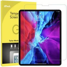 JETech Screen Protector for iPad Pro 12.9 Tempered Glass Film New