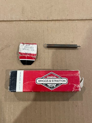 vintage nos briggs stratton 261061 governor spring mower parts