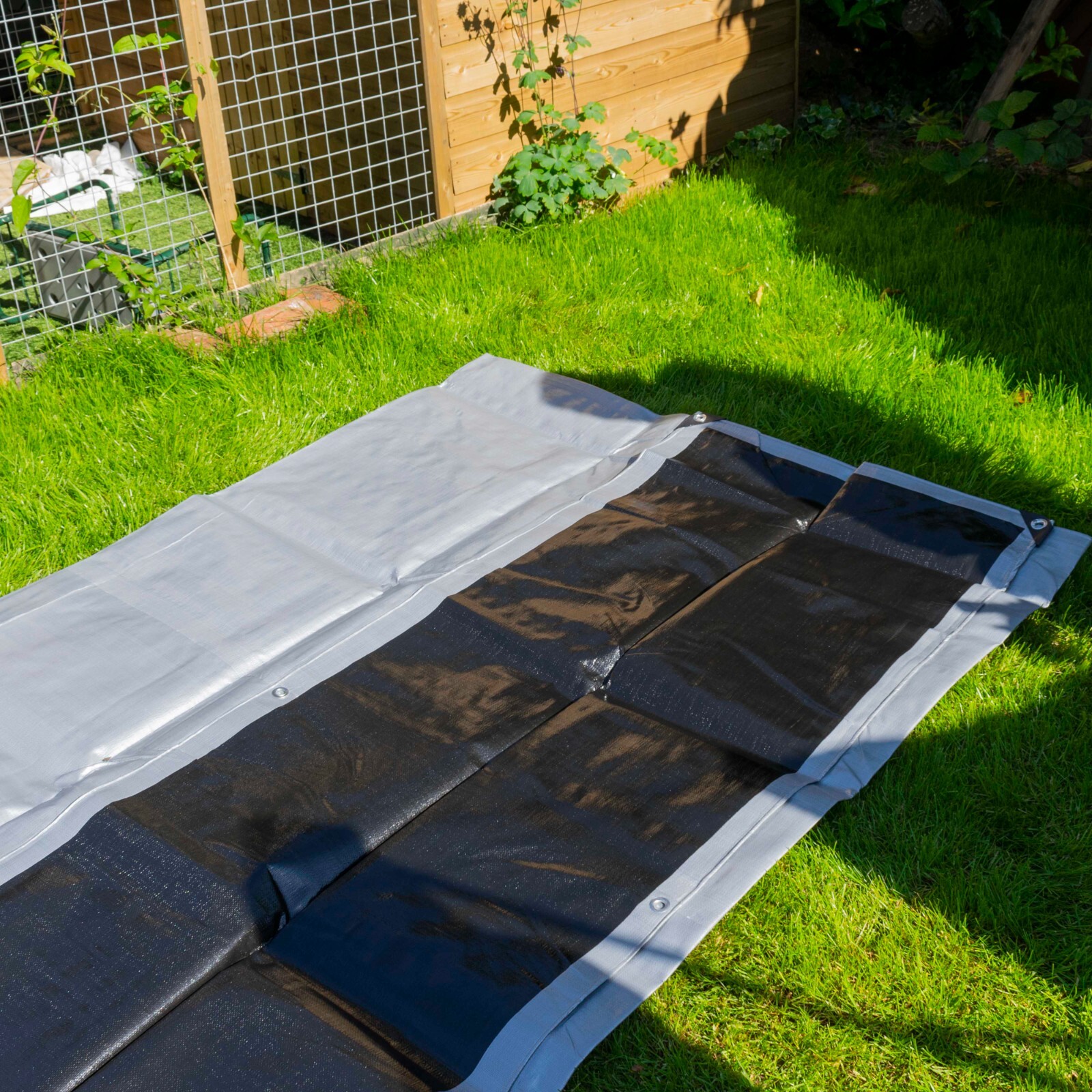 3m x 4m Waterproof 300GSM Extra Heavy Duty Tarpaulins Ground Sheet Cover Tarp