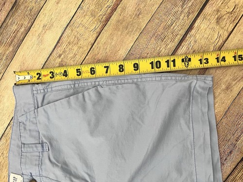 Gap pantaloncino chino grigio chiaro donna taglia 2 piatto davanti tasche posteriori casual - Foto 7 di 7