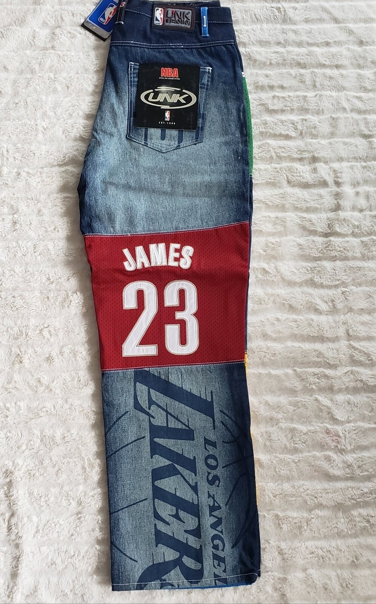 Vintage UNK Men's NBA Denim Kobe Bryant Lakers Jersey 8