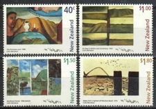 New Zealand Stamp 1437-1440  - Paintings by McCahon